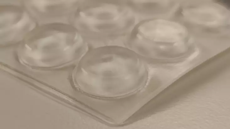 Silikonitassut Ø 13mm 80kpl kirkas/tarra - Huopatassut - 0017152 - 1