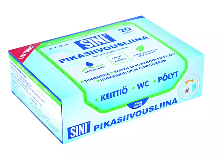 Sini Pikasiivousliina 20kpl - Siivousvälineet - 0014302 - 1