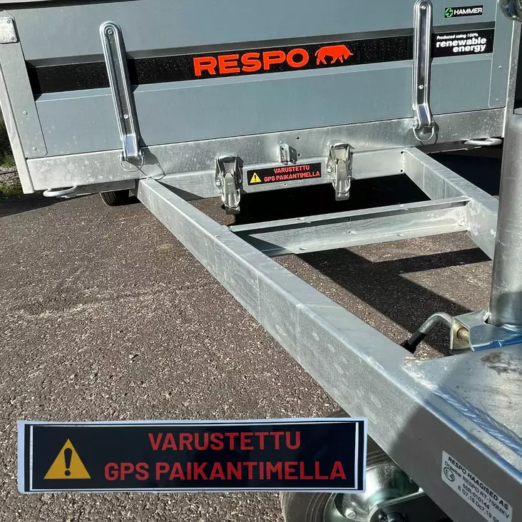 Tarra varustettu gps paikantimella 3kpl - Ohjekyltit - 0018782 - 1