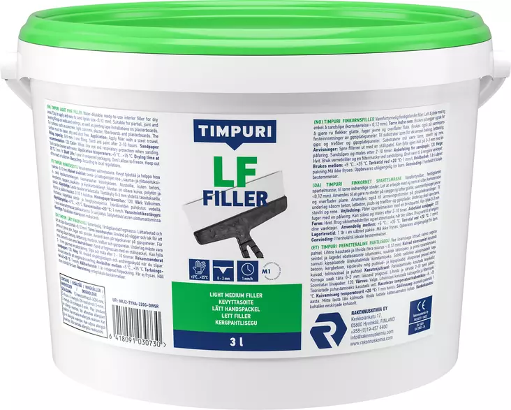 Timpuri Valmistasoite Filler LF 3L - Laastit  ja tasoitteet - 0008802 - 1