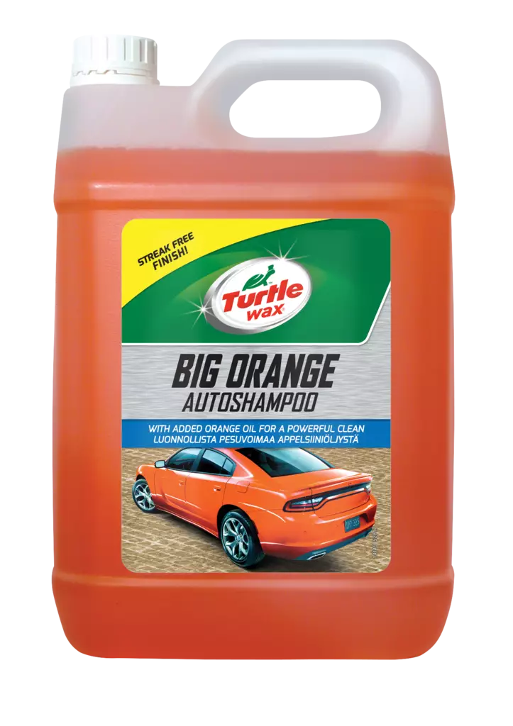 Turtle Wax Big Orange autoshampoo 5L - Autonpesuaineet ja vahat - 0011472 - 1
