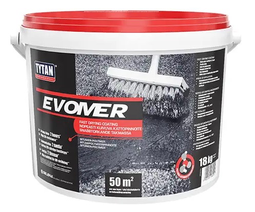 Tytan Evomer kattopinnoite 18kg - Katonkorjaustuotteet - 0016702 - 1