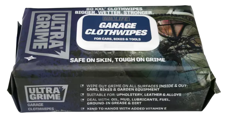 Ultragrime Puhdistusliina Life Garage XXL+ 80 kpl - Muut paperit ja pyyhkeet - 0004022 - 1