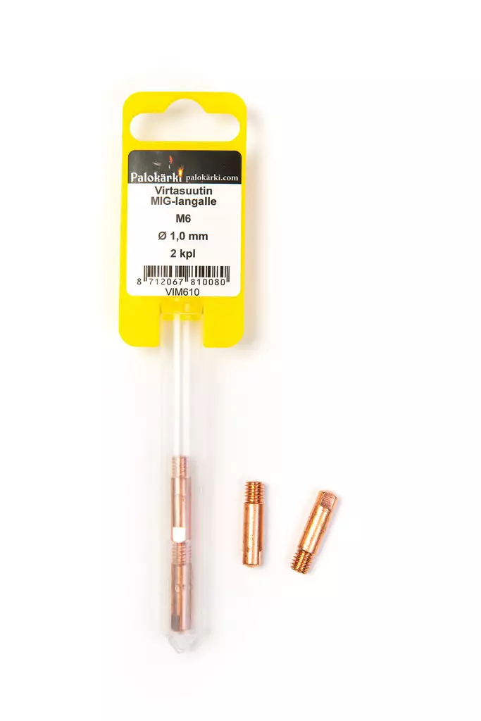 Virtasuutin MIG-langalle M6/1,0mm 2kpl - Hitsauslaitteiden tarvikkeet - 0001722 - 2