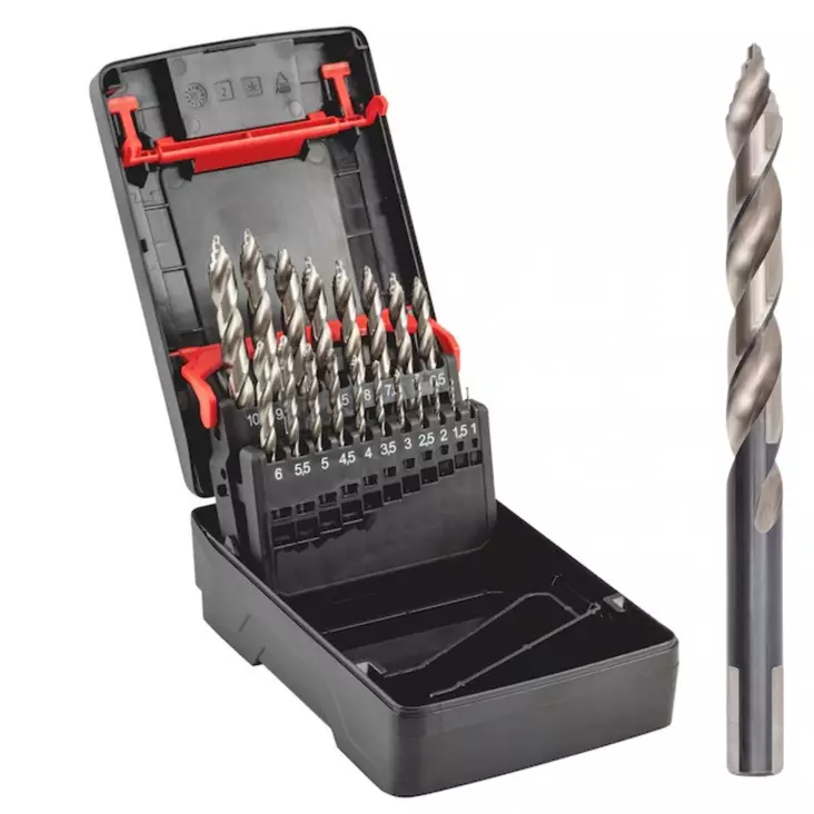 Wurth kierukkaporanteräsarja HSS Smart Step 19-os. - Metalliporanterät - 0020812 - 1