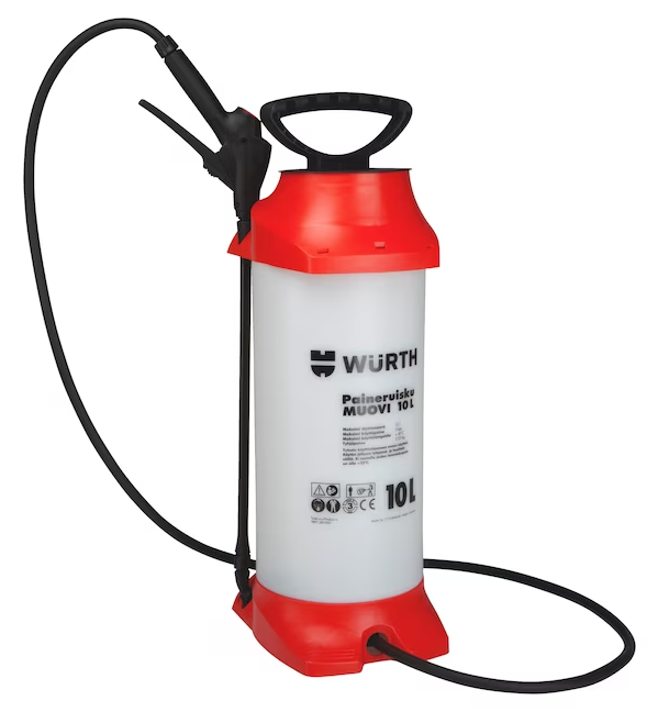 Wurth Paineruiskupullo Muovi 10L - Ruiskupullot - 0017262 - 1