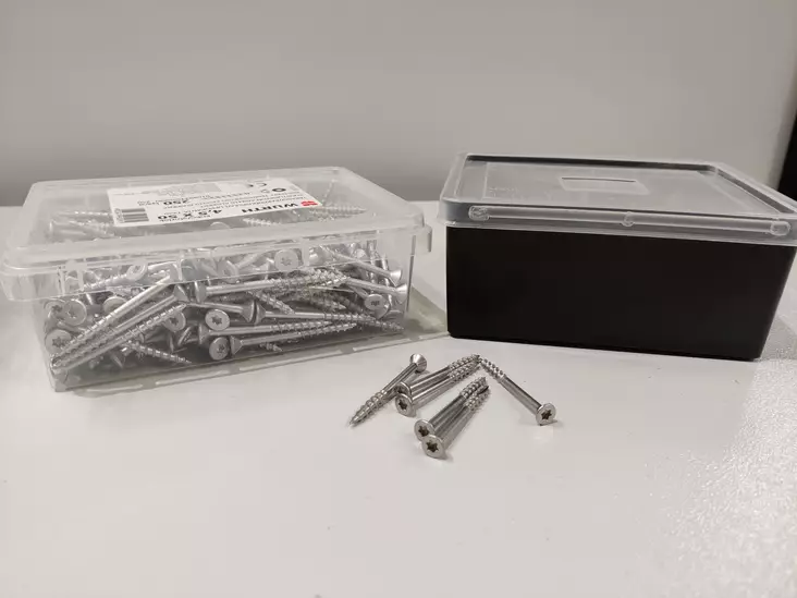 Wurth terassiruuvi A2 4,2x35mm T20 250kpl - Terassiruuvit - 0012102 - 1