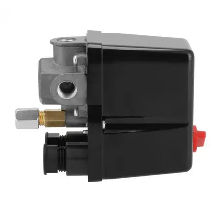 Painekytkin kompressorille 1/4", 400V, max 10bar - Muut paineilmatarvikkeet - 0021813 - 2