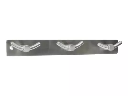Pisla vaatenaulakko 2050 3-koukkua rst - Ruuvattavat naulakot - 0021783 - 1