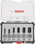 Bosch jyrsinteräsarja 6-os 8mm suora - Jyrsin- ja höylänterät - 0000693 - 1