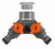 Gardena Hanaliitin 2-haarainen - Liittimet puutarhaletkuille - 0021873 - 1