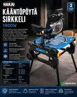 Harju Kääntöpöytäsirkkeli 1800W - Katkaisu- ja jiirisirkkelit - 0021633 - 7