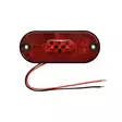 Led äärivalo punainen 12V - Äärivalot ja heijastimet - 0008573 - 1