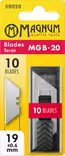 Magnum Mattoveitsenterät 10kpl MGB-20 - Mattopuukon varaterät - 0000983 - 1