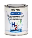 Maston maali H2O! RAL9010 Puhtaanvalkoinen 1l - Sisämaalit - 0000243 - 2