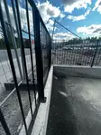 Metallikaide 180cm musta - Aitaelementit - 0017163 - 3