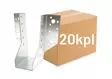 MiTek Palkkikenkä N-malli 48x136mm LAATIKKO (20kpl) - Palkkikengät - 0013043 - 1