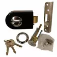 Pintalukko avainpesällä ja vastaraudalla - Oven lukot - 0017723 - 1