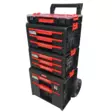 Qbrick System PRO Pakkitorni renkailla ja 8-laatikolla ja lokerikolla - Työkalupakit - 0020413 - 1