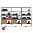Shelving varastohylly 200x300x40cm 3-modulia - Varastohyllyt - 0016473 - 1