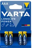 Varta Longlife AAA paristo 4kpl - Alkaliparistot - 0012633 - 1