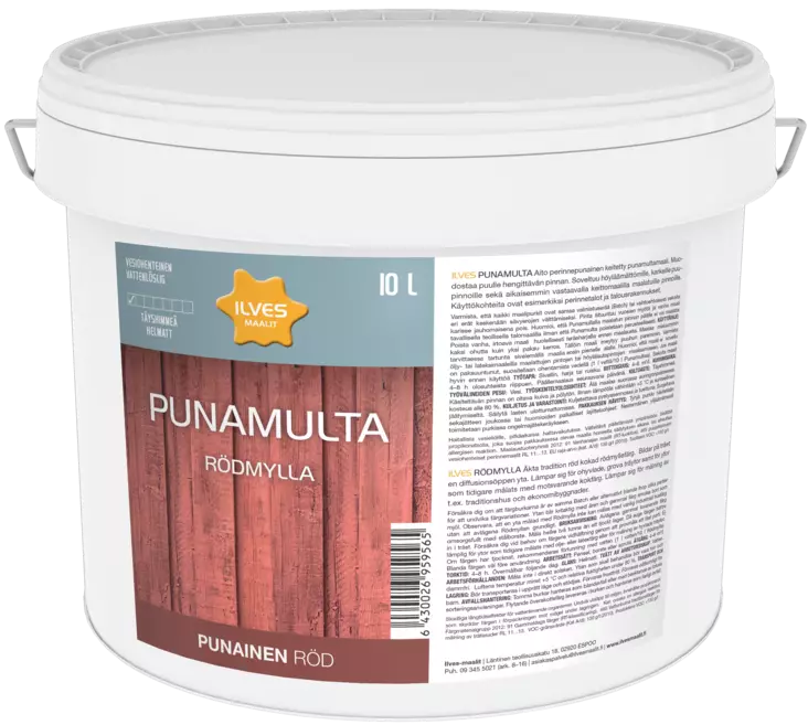 Ilves Punamulta 10L - Ulkomaalit - 0007273 - 1