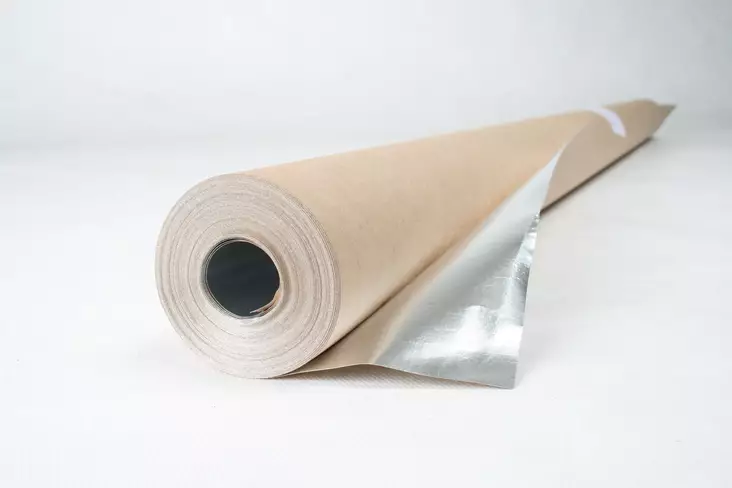 Alumiinipaperi Paavo 30m² (1,25x24m) - Höyrynsulkumuovit - 0009113 - 1