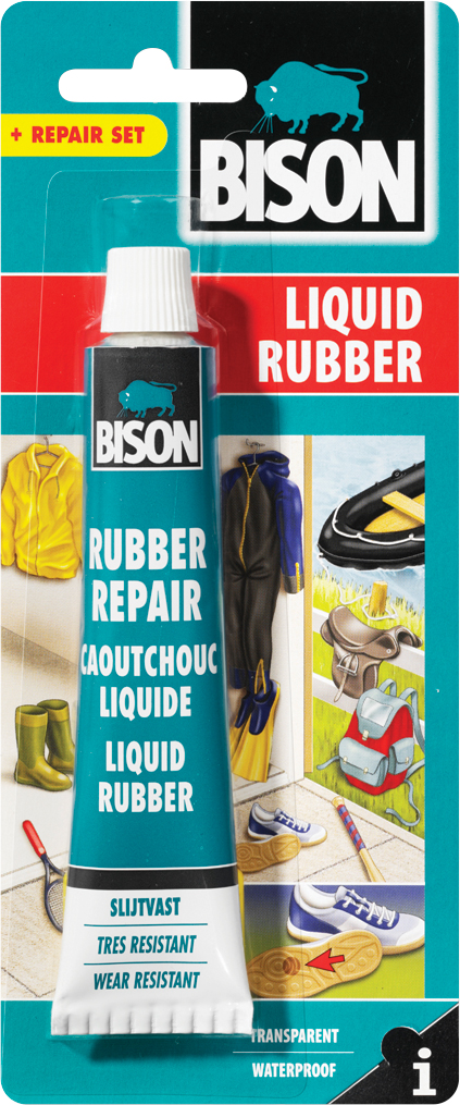 Bison Rubber Repair 50ml - Yleisliimat - 0008763 - 1