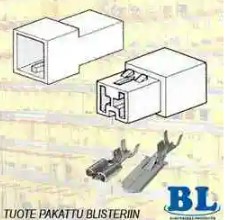 BL liitinrasia 2-os. - Johdot ja asennustarvikkeet - 0012503 - 1