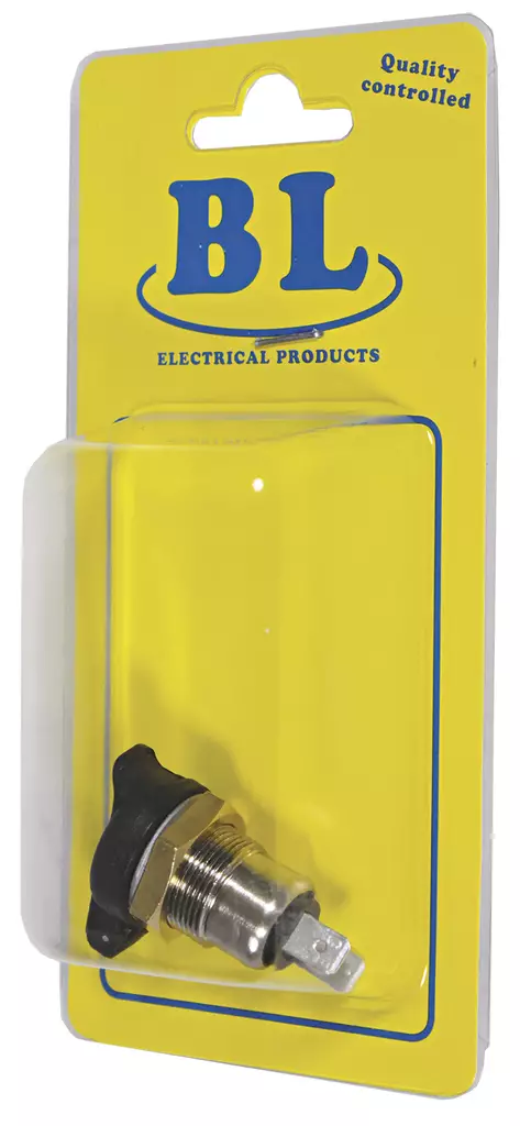 BL pistorasia kannella 1-napainen 43mm - Johdot ja asennustarvikkeet - 0012493 - 1
