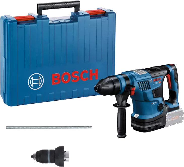 Bosch Akkuporavasara GBH 18V-34 CF Runko Biturbo + Kuljetuspakki - Akkuporakoneet - 0000563 - 1