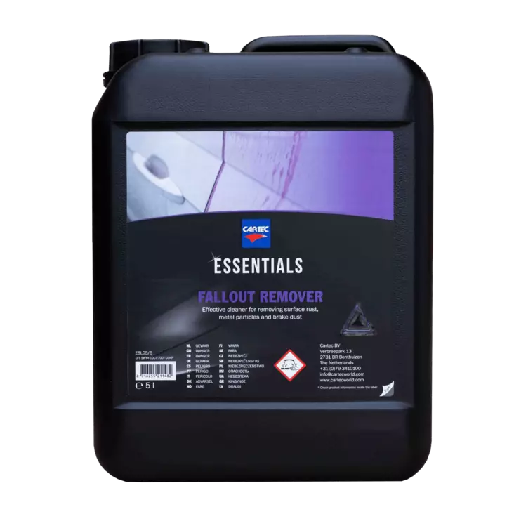 Cartec Fallout Remover 5l - Autonpesuaineet ja vahat - 0021233 - 1