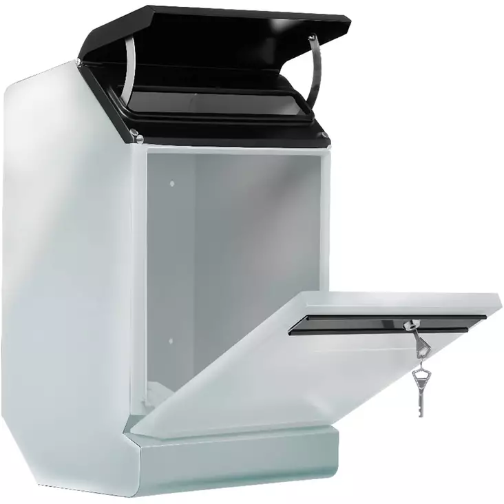 Finnbear postilaatikko RST teräs/musta - Postilaatikot - 0008953 - 1