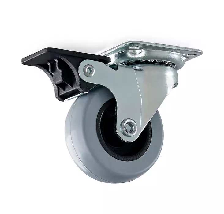 Habo kalustepyörä 75mm levy/jarru - Kalustepyörät - 0008403 - 2