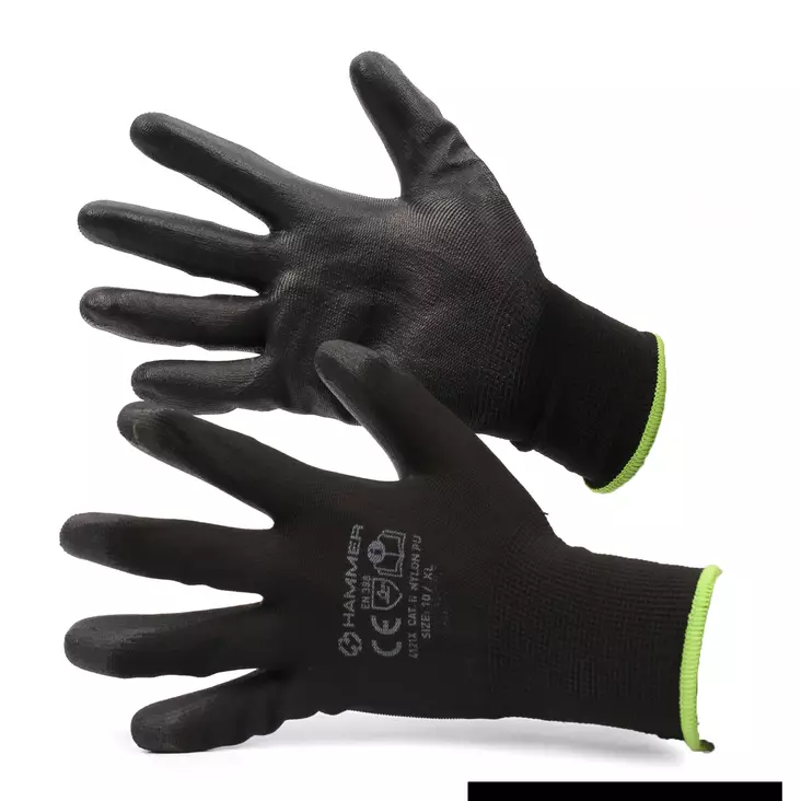 Hammer asentajankäsine 8/M 10-paria /pss - Asentajankäsineet ja työhanskat - 0018873 - 1