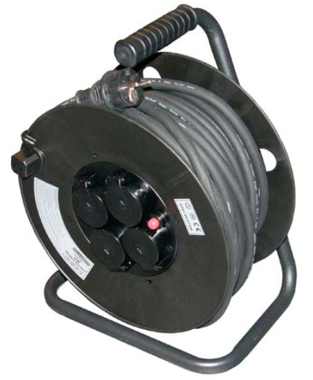 Harju kaapelikela 25m IP44 3x2,5mm² - Kelaroikat ja kaapelikelat - 0010073 - 1