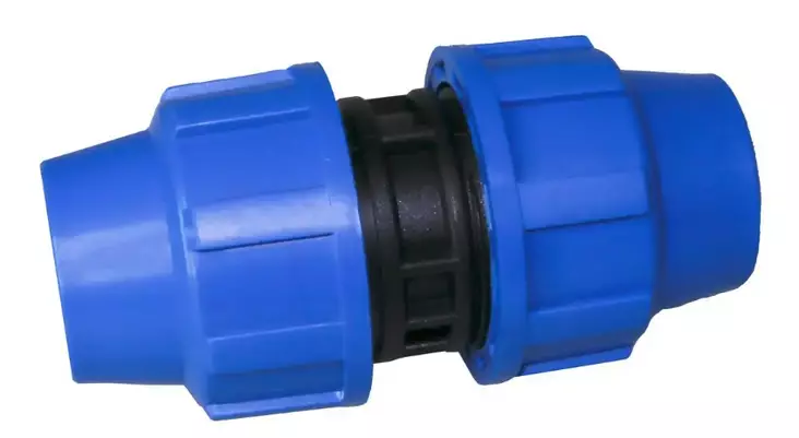 Harju Muoviputkiliitin/Korkeapaineväliliitin 25-25mm - Letkut ja tarvikkeet - 0016723 - 1