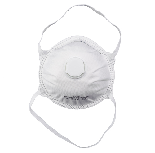 Hengityssuojain FFP2 venttiilillä 21kpl - Hengityssuojaimet - 0013103 - 1