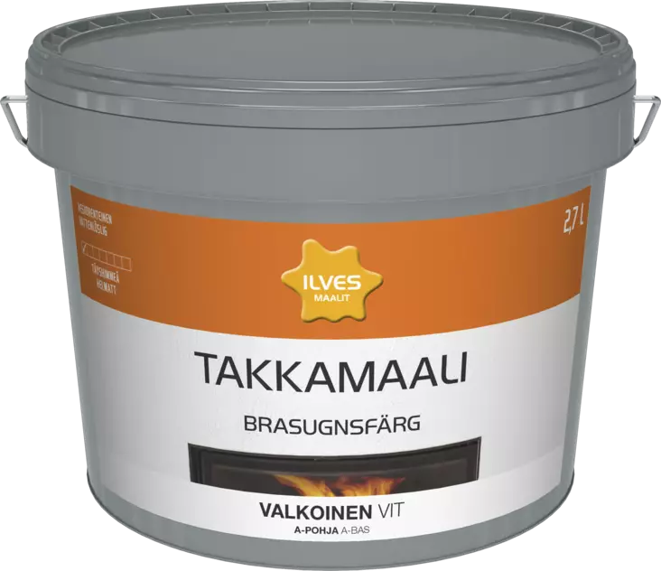 Ilves Takkamaali A-pohja valkoinen 2,7L - Erikoismaalit - 0007323 - 1