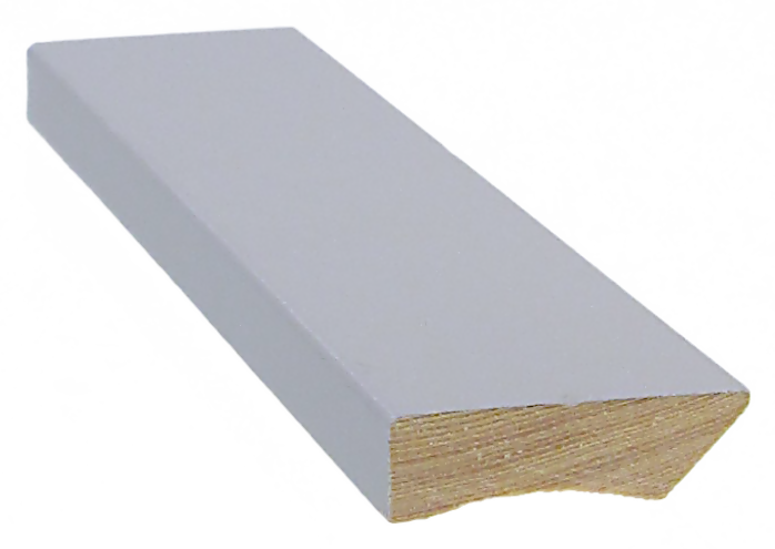 Jalkalista 12x42x3300mm harmaa - Jalkalistat - 0000703 - 1