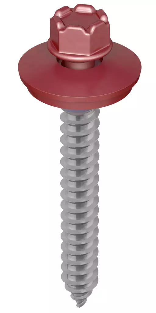 Kingi vaihtoruuvi 6,3 x 65, RR29 - Punainen, 75kpl - Kateruuvit - 0018813 - 1