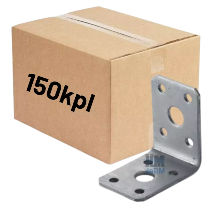Kulmalevy RST A2 50x50x35x2,5mm 150kpl (LTK) - Kulmalevyt - 0022373 - 1