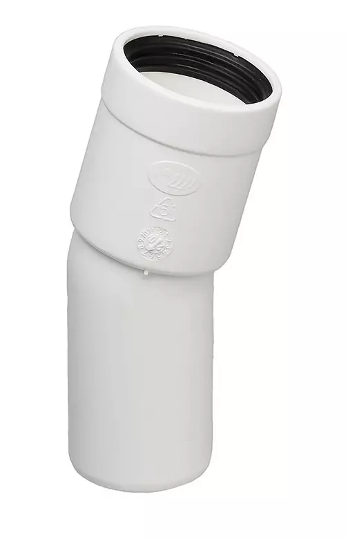 Kulmayhde 32mm 15 ast. - 32mm viemäriosat - 0018203 - 2