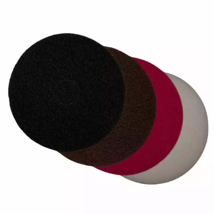 Lattianhoitolaikka 406x20mm musta 1kpl - Kiillotuslaikat - 0003573 - 1