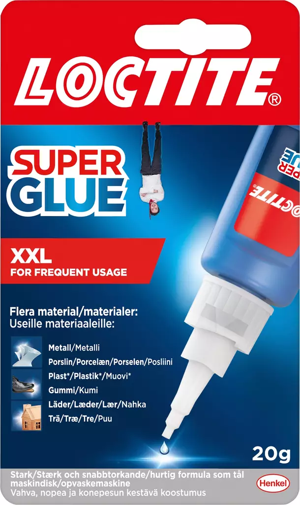 Loctite Super Glue XXL 20g - Pikaliimat - 0001493 - 1