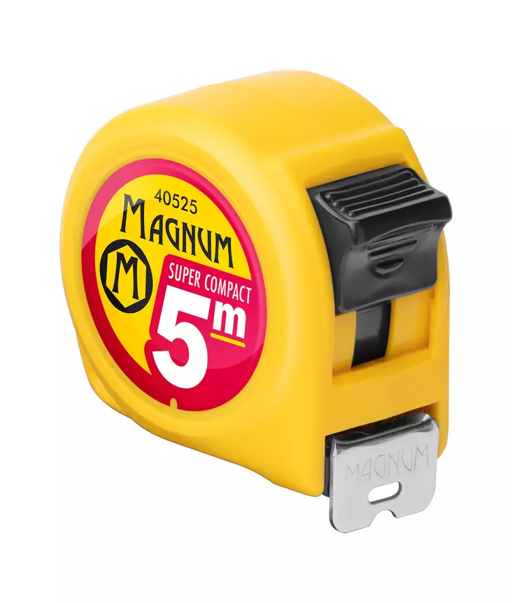Magnum Rullamitta Super Compact 5m/25mm - Rullamitat ja avokelamitat - 0000933 - 1