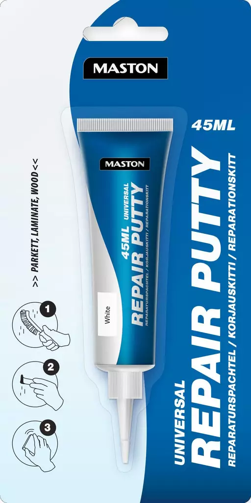 Maston Korjauskitti Maston Valkoinen 45ml - Kitit ja tasoitteet - 0021293 - 1