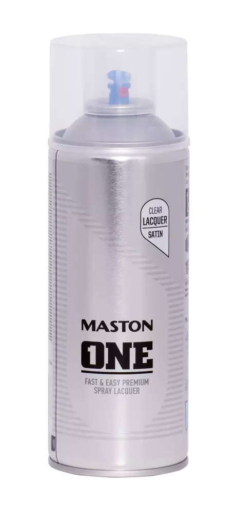 Maston spraymaali ONE - Satiini Lakka 400ml - Spraymaalit - 0000133 - 1