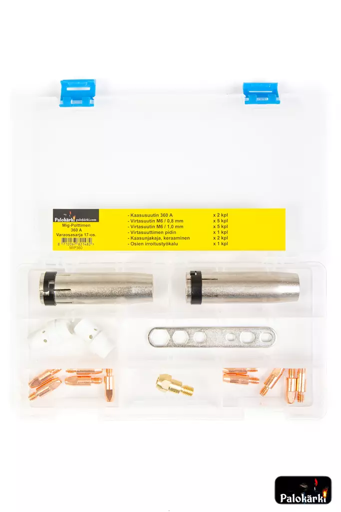 Mig-Polttimen 360 A Varaosasarja 17 -os. - Hitsauslaitteiden tarvikkeet - 0017833 - 1