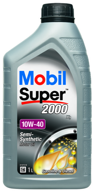 Mobil Super 2000 X1 10W-40 1L - Moottoriöljyt - 0014113 - 1